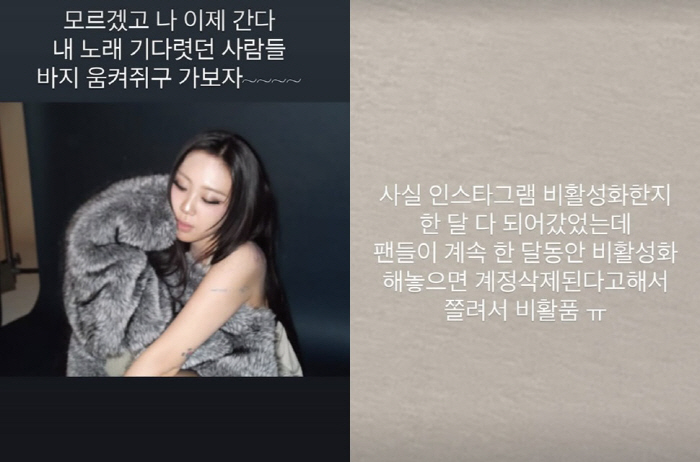 Lee Young-ji Resumes Instagram and Hints at Comeback Song