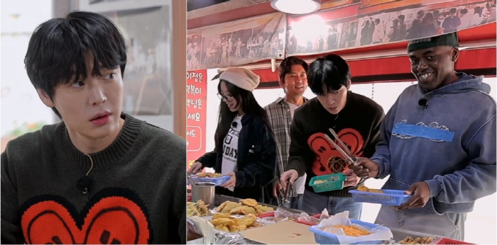 Tzuyang is so timid that she goes to school during lunch...I was hungry even after lunch, so I bought 10 snacks each (Uturila)