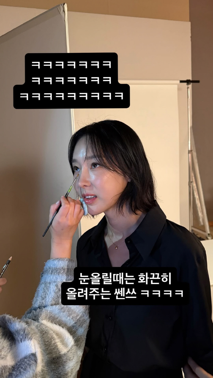 Lee Ji-hye, make someone else look different after the thread lifting procedure