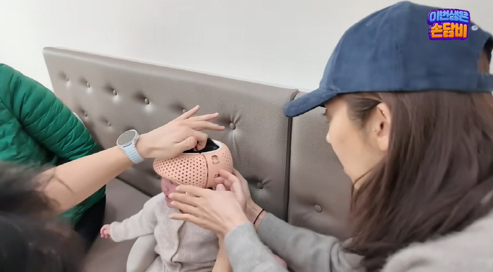 Son Dambi's daughter is only 7 months old, but her heart breaks