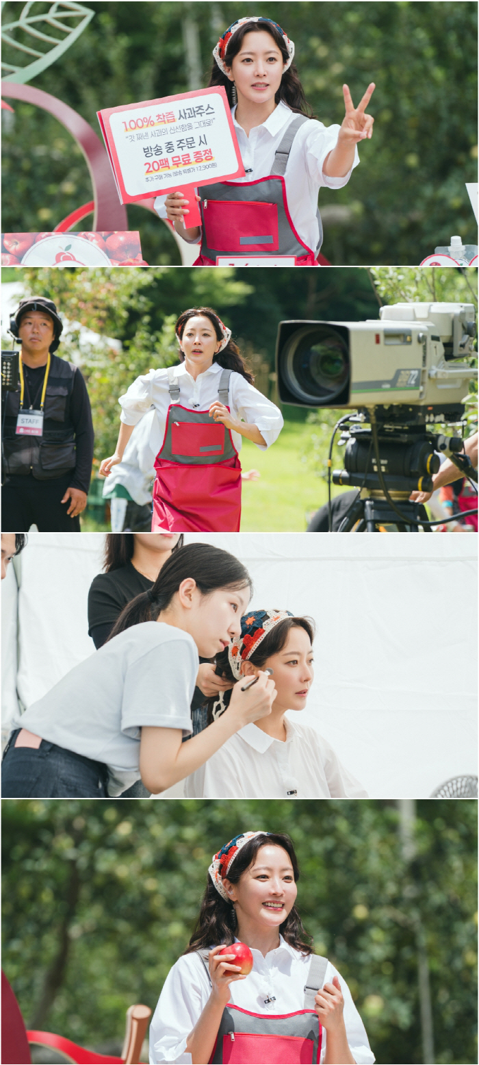 Kim Hee-sun's Home Shopping Challenge...40 million won in sales per minute. Is that a myth