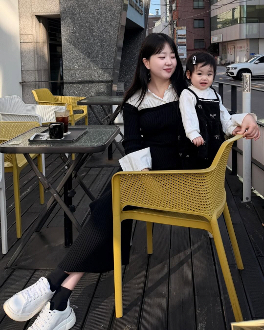 Park Soo-hong ♥ Kim Daye lost 33kg, and the couple look with her advertising fairy daughter was easy