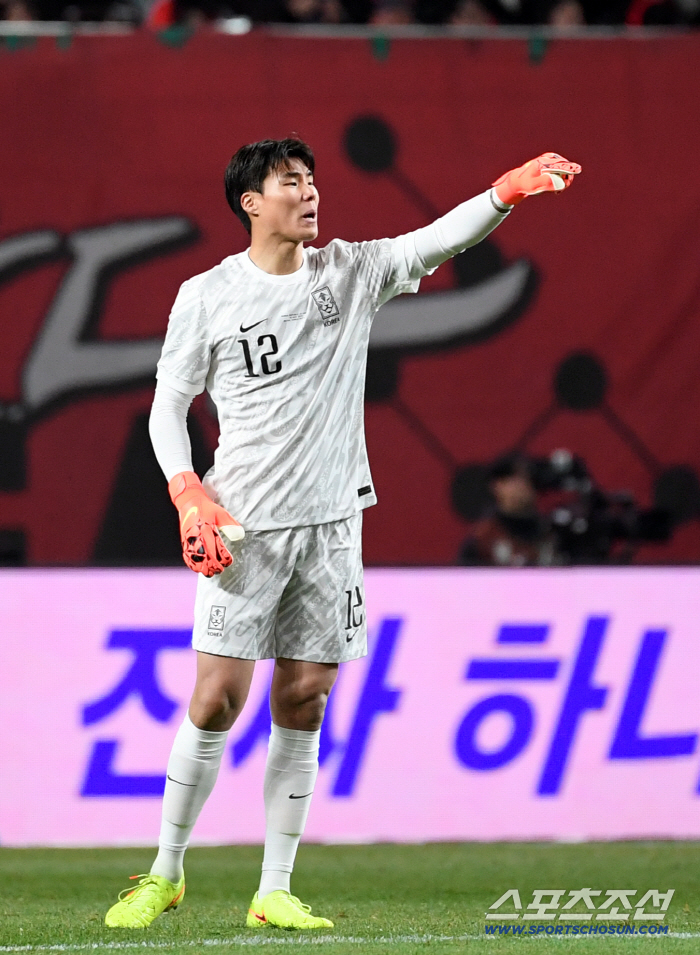  Coordinate the defense line of Song Bum-keun