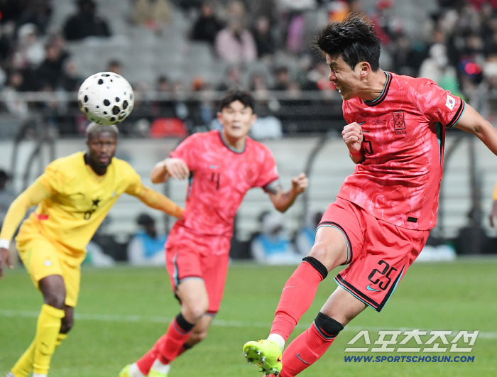  Kwon Hyukkyu's sharp header shot