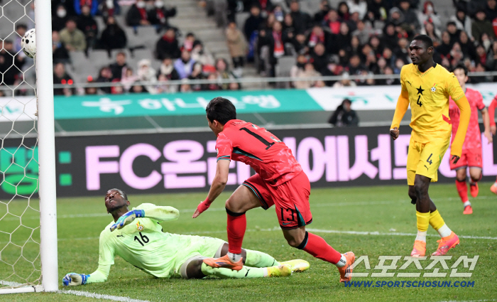  Lee Tae Seok finally broke the header goal