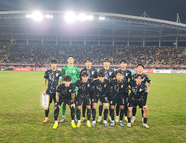 Thank you, China! No self-destruction due to exit against Uzbekistan...Lee Min Seong-ho won the Panda Cup