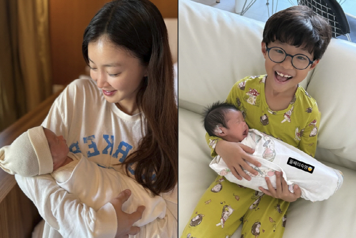 First, Lee Si-young. On the 15th, I hold my younger sister and I'm happy. My brother's true love
