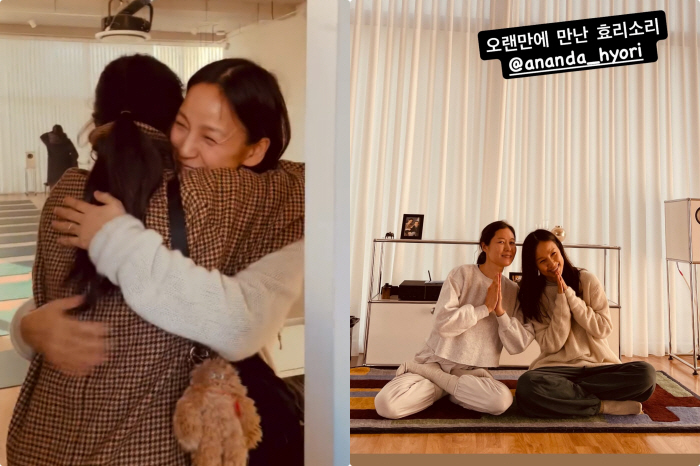 Lee Hyo-ri Yoga Center became a celebrity hot place..Moon So-ri→Shim Eun-woo's visit to the country is released