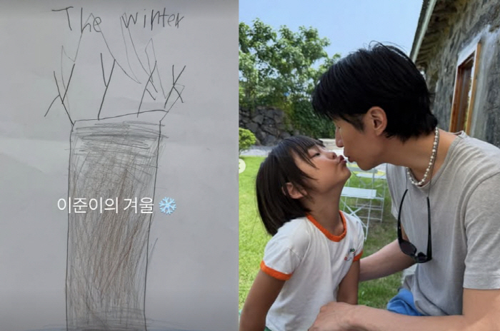 MiQ, ♥ Kim Na-young and her son Lee Jun brag about painting play after remarrying in a month