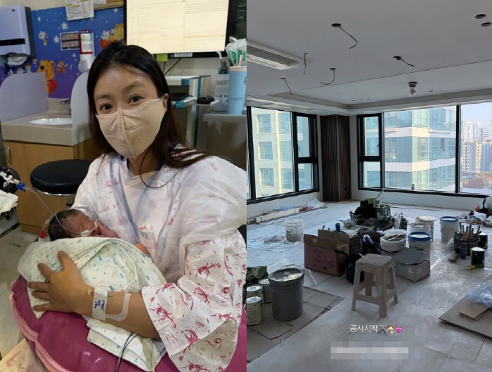 Single mom Lee Si-young, remodeling an ultra-luxury room for her newborn second daughter, I'd like to have a beautiful baby room