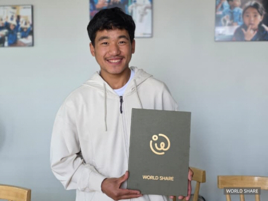 Gian84 brother Tamang, thanks to his amazing current sponsor, gets a chance..I'm going to study Korean