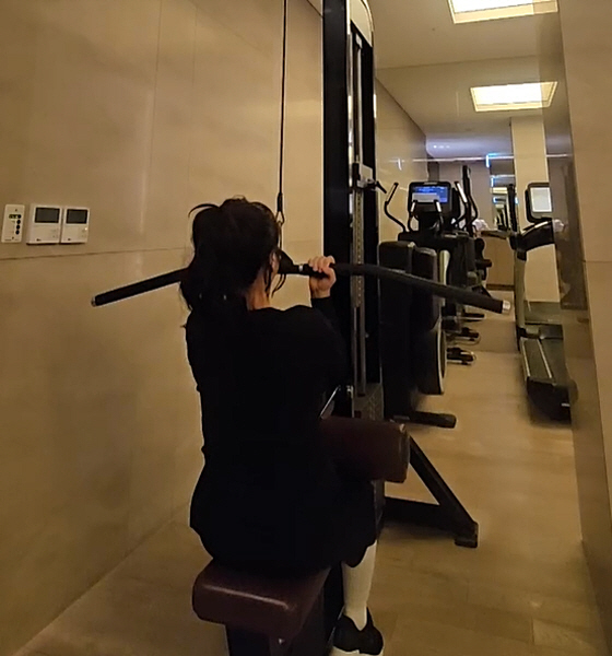 Is it Hong Hyunhee?Spray what you've been up to after losing 16kg