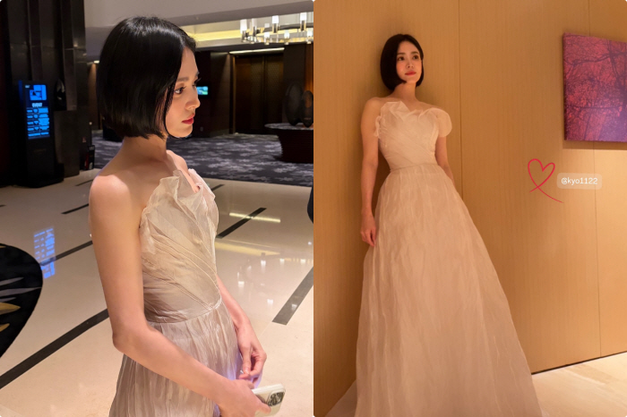 Song Hye-kyo, breathtaking side face..the dignity of a natural beauty