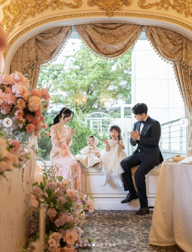 19.4 billion building owner Lee Jung-hyun is making a fuss about the scale of his first birthday party, which is like a wedding ceremony