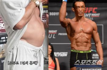 1.97 million subscribers, Choo Sung-hoon, missing abs in a year...My stomach doesn't go in even if I work out