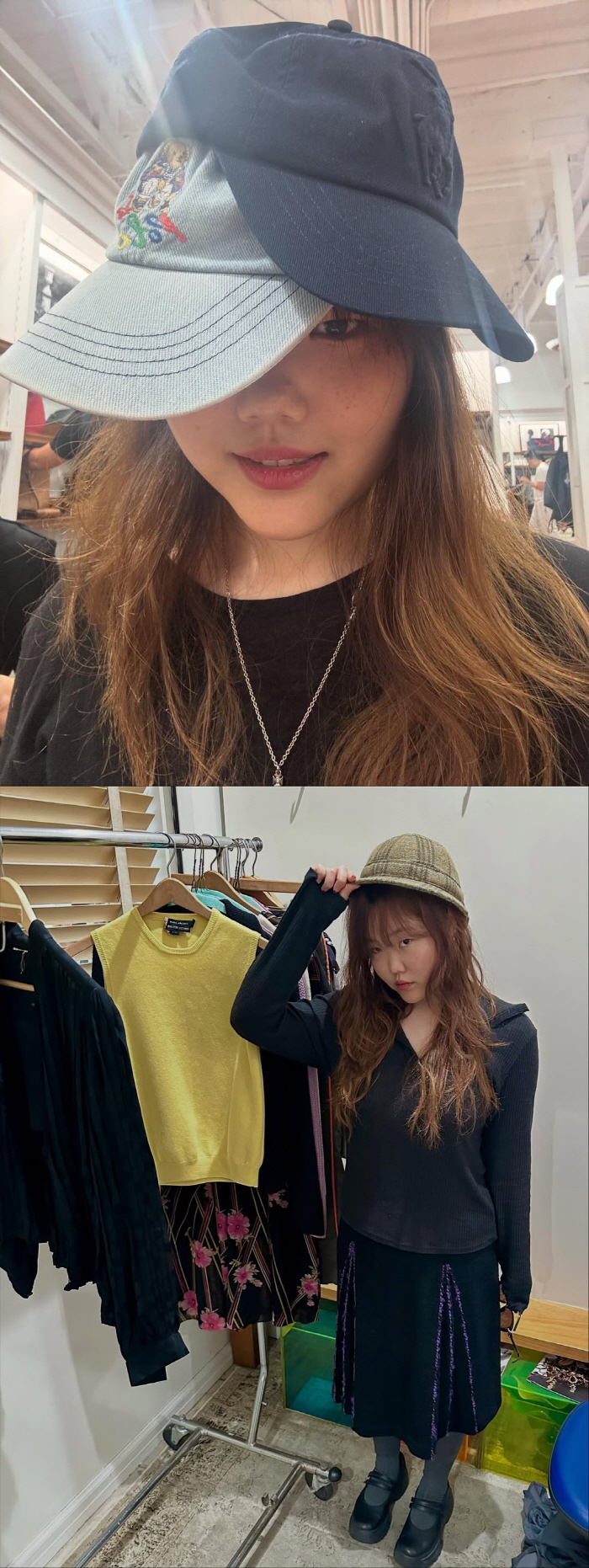 Her body shape has changed a lot after looking at her full-length selfies without correction