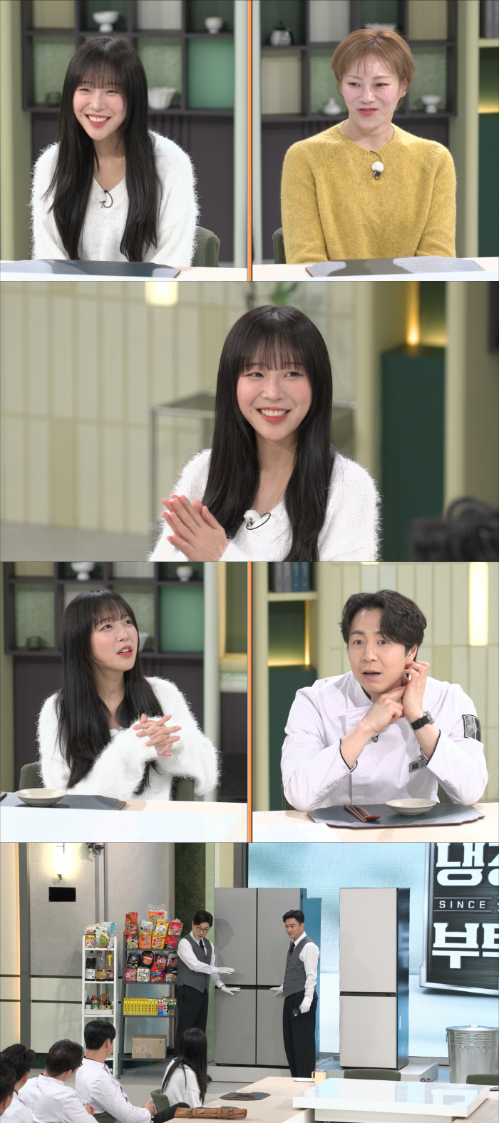 Tzuyang, 10 million won a month for food. There's a separate snack storage