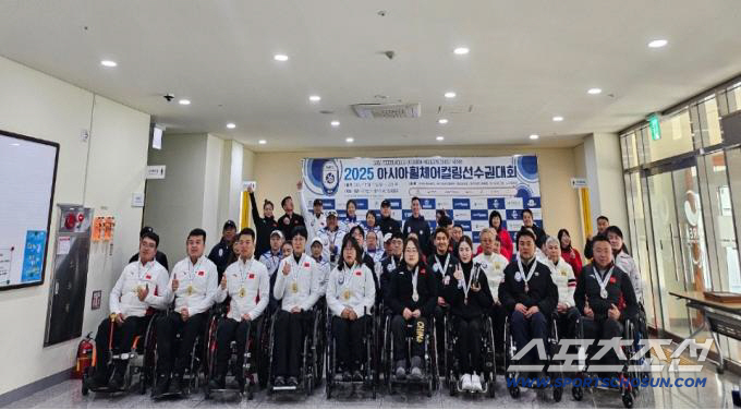 3rd place in Gyeonggi-do X Jang Ming-ryang team won the wheelchair curling championship @ Icheon Training Center's performance fee