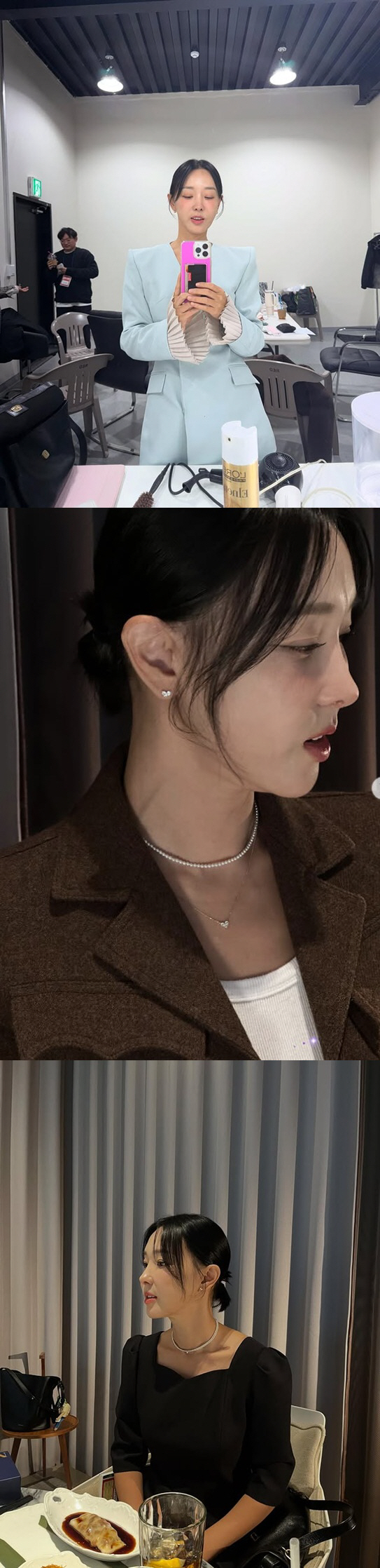 Lee Ji-hye, 45, had a facial complex that changed significantly after philtrum reduction and lifting