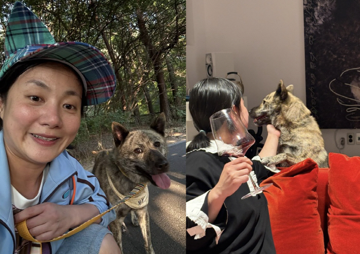 Park Na-rae, I'll give you all the life you've changed since you adopted your deceased grandparents' dogs. ♥ I love you