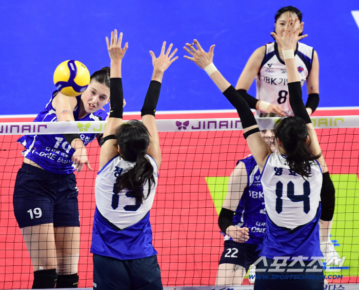  To avoid Victoria's blocking, Kang Spike