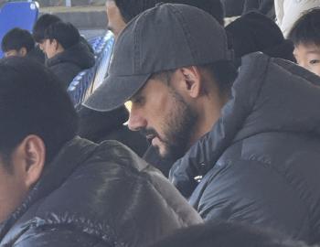 Can I love Daegu like this? Aside from the injury list, Cesinha bound for Jeju, gathered his hands in the stands to cheer 
