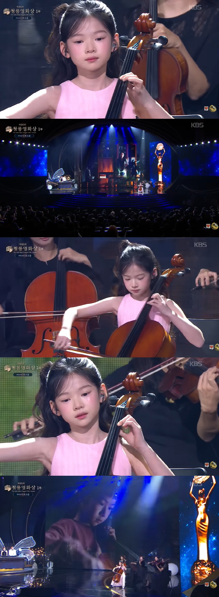 How can a nine-year-old actor do this?The reason why Son Ye-jin hugged her child again, Blue Dragon 