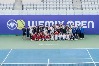 Why is game company WeMade serious about holding tennis and golf tournaments?