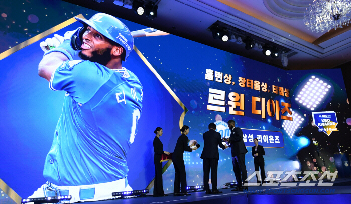  Home Run Award, Jang Tae-yul Award, and Samsung Diaz Award for RBI