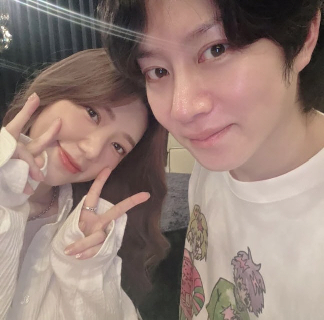 'Cherry oppa met again.' Heechul Kim reunites with Kwak Seol-bu of 'Ukyeol'