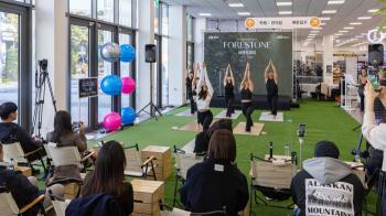 KCC Glass HomeC, High-End Wellness Flooring Forestone Brand Day Hosted