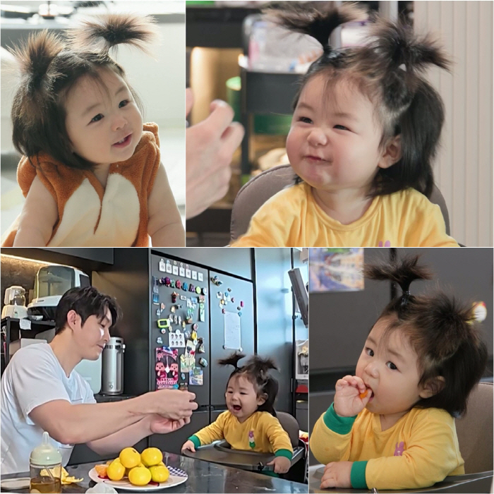 Shim Hyung-tak's Day, 9 months old, when Mom appears as an eating show genius. Baby bird mode (Sudol)