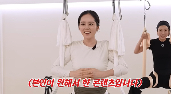 44-year-old Han Ga-in prefers yoga challenge group classes after overcoming orthostatic hypotension