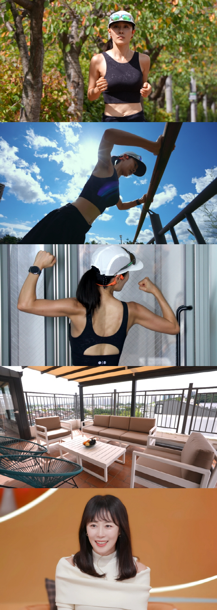 49-year-old Moon Jung-hee's back muscle secret Eye body check after 10 years of running 5km (Pyeon Restaurant)