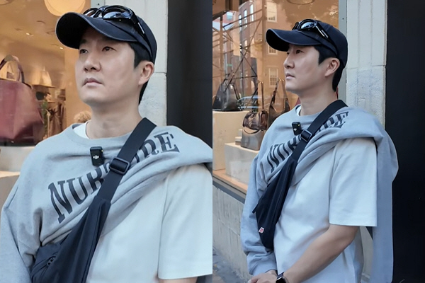 Epik High Two Cut, your complexion changes to cement color..a health warning during a New York shoot
