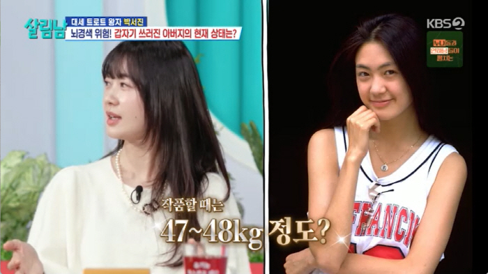 170 cm 47 kg Lee Won-won, are you 46 years old?I stop as soon as I'm full the all-time secret to management