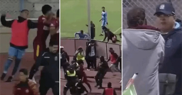 Lee Kang-in's provocation in Bolivia eventually caused an accident, and 17 people were sent off due to a collective scuffle in their own league