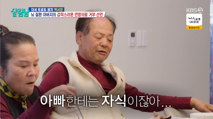 Park Seo-jin at risk of cerebral infarction, sad newsLet me die comfortably, not life-sustaining treatment