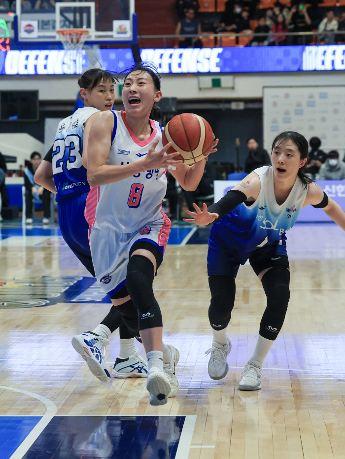 Samsung Life Insurance Co., Shinhan Bank Co., Ltd.'s 3rd consecutive loss and 50% win rate...No early lead taken away, 6558 wins