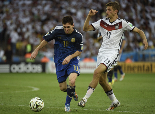 Son Heung-min won 91. Müller, who provoked him, touched Messi of the world, and I'll beat you again (like the World Cup final)