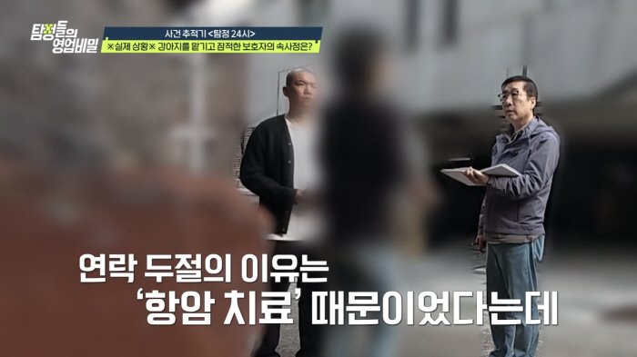 Frequent buying of alcohol and cigarettes vs being diagnosed with cancer and undergoing chemotherapy...Reasons for neglecting dogs → Shock investigation results (Tambi)