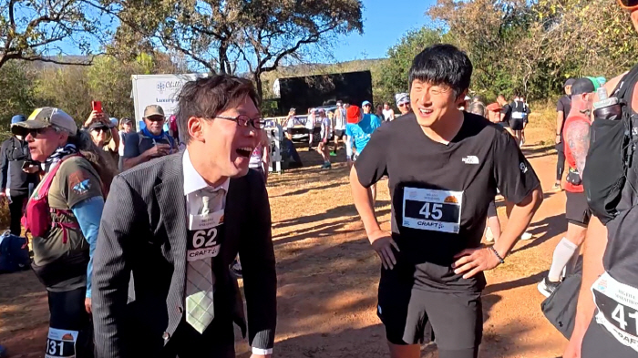 It feels like I'm going into the army...Kian 84, Elephant Appears in Africa, Honbi Bai Shan (Extreme 84)