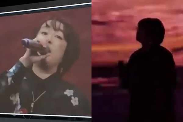 The lights went out in the middle of the song, and I was forced to leave..Popular singer was dragged out of China