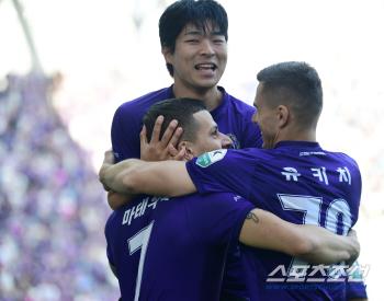  Anyang Mateus first-half first-up goal