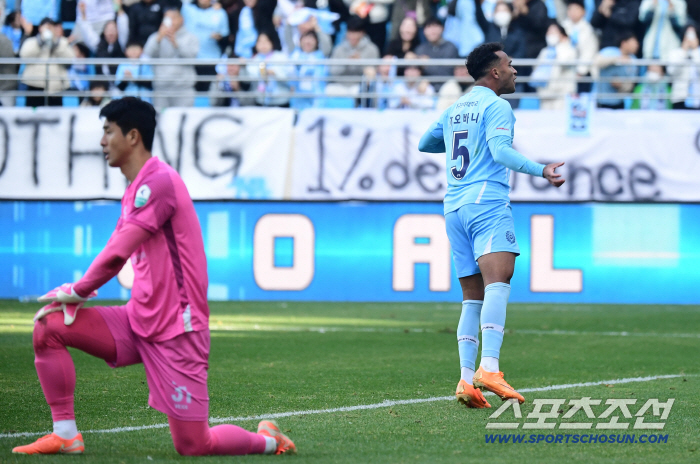  Daegu Giovanni succeeded in chasing in the second half