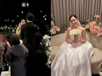  Ham Eun-jung ♥ Kim Byung-woo, a grand wedding...Jungwoo Ha congratulatory speech → Ham Eun-jung meets you in person.
