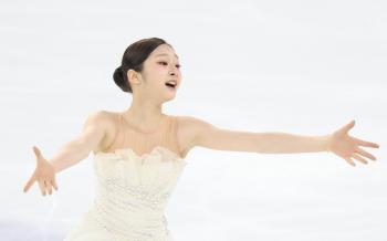 Figure skating Cha Jun-hwan → 女 Shin Ji-ah and Milan are visible. Top rankings in the first round of Olympic trials