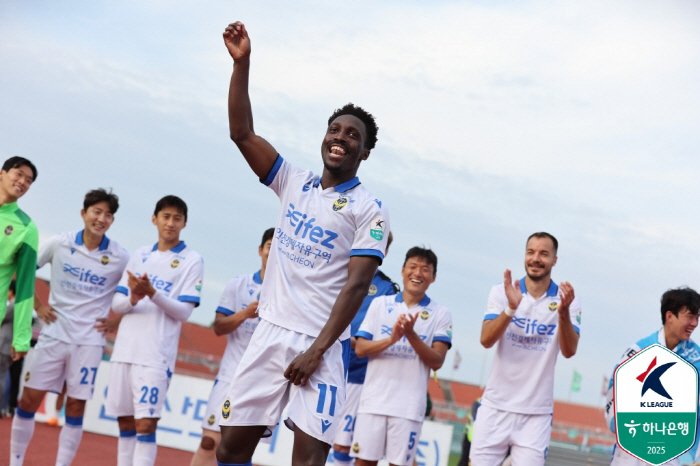 Mugosa, Gerso, and Lee Myung-joo, 6 out of 11 best players in the K League 2, Incheon Sweep Whois, and Shin Jae-won, Seongnam-do 3 (Official)