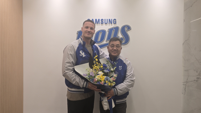 Samsung completed the formation of a fast-paced non-man following the recruitment of the 158km light-speed ball Matt Manning instead of Garabito Diaz