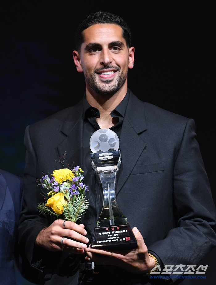  Suwon FC Sabak wins K League 1's highest score award